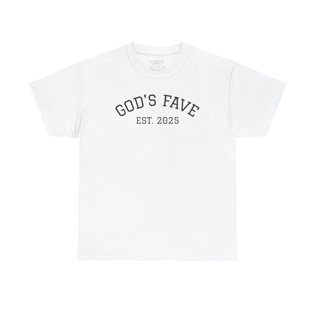 Christian Graphic Tee — "God Gear" Front & "Walk with God or Run with the Devil" Back