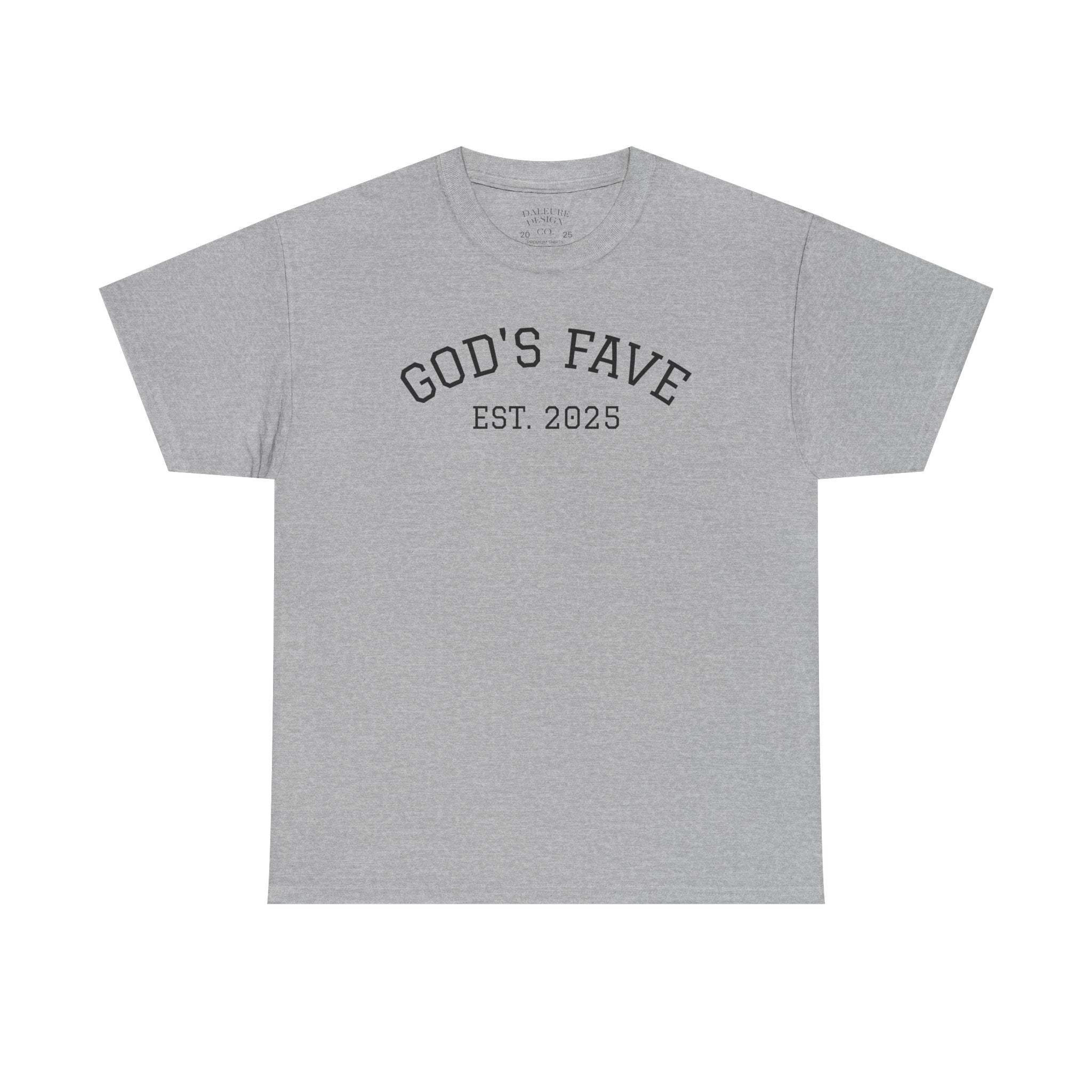 Christian Graphic Tee — "God Gear" Front & "Walk with God or Run with the Devil" Back