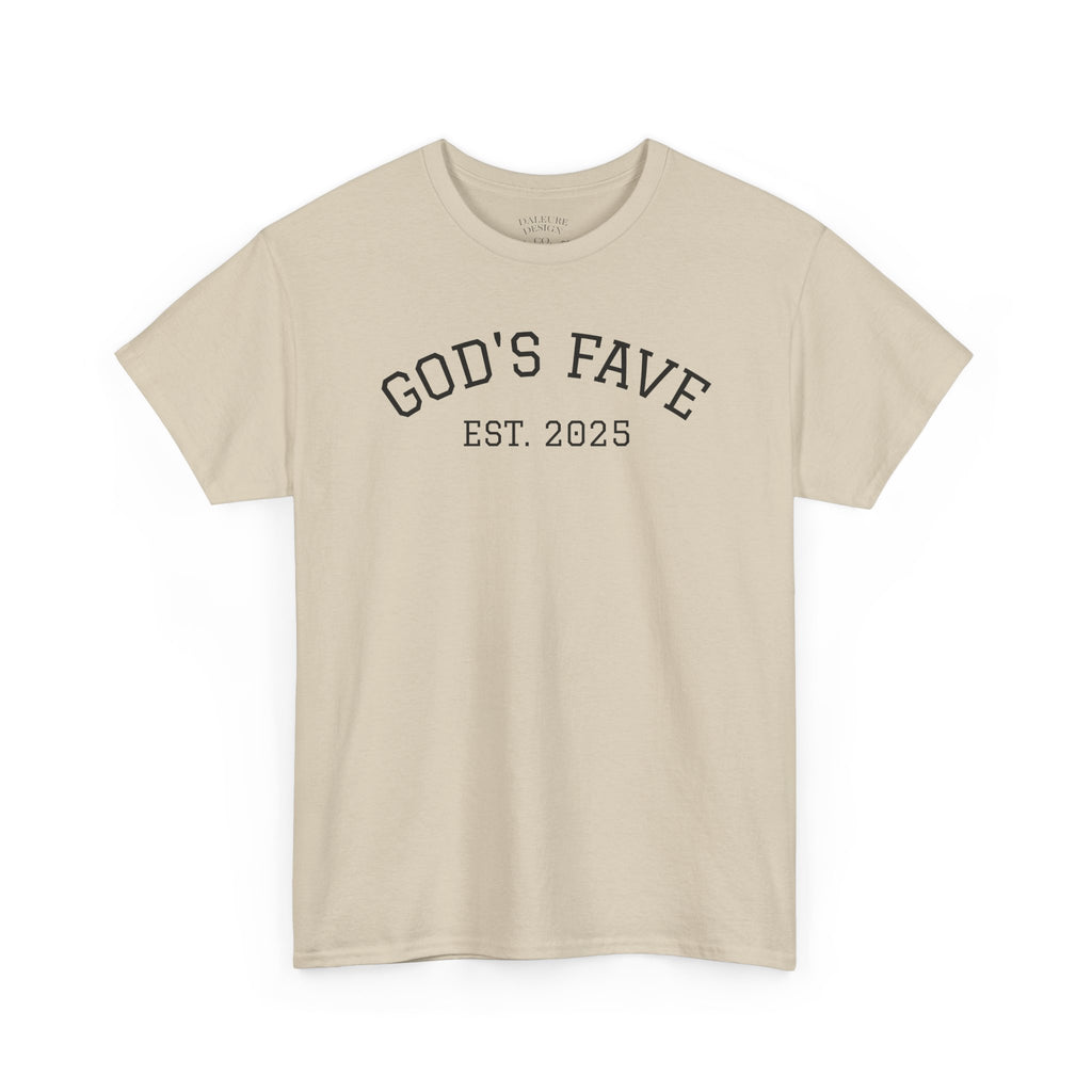 Christian Graphic Tee — "God Gear" Front & "Walk with God or Run with the Devil" Back