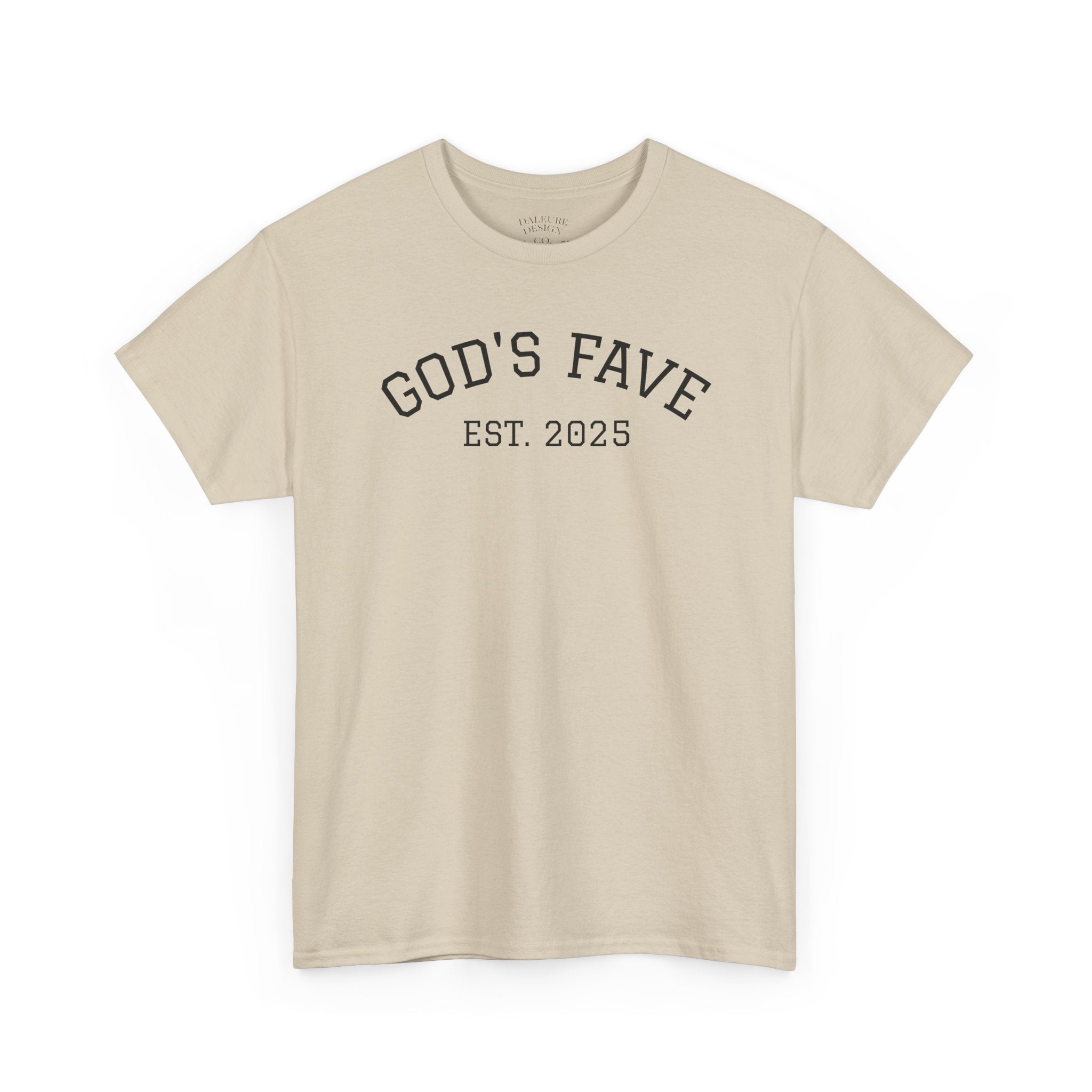 Christian Graphic Tee — "God Gear" Front & "Walk with God or Run with the Devil" Back
