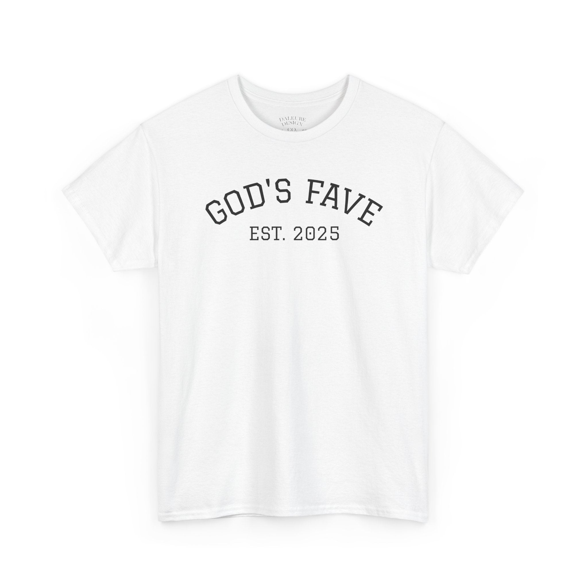 Christian Graphic Tee — "God Gear" Front & "Walk with God or Run with the Devil" Back