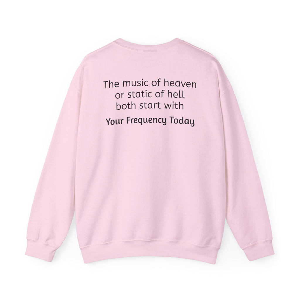 Crewneck Sweatshirt — “God's Fave” Est. 2025 with Inspirational Back Quote