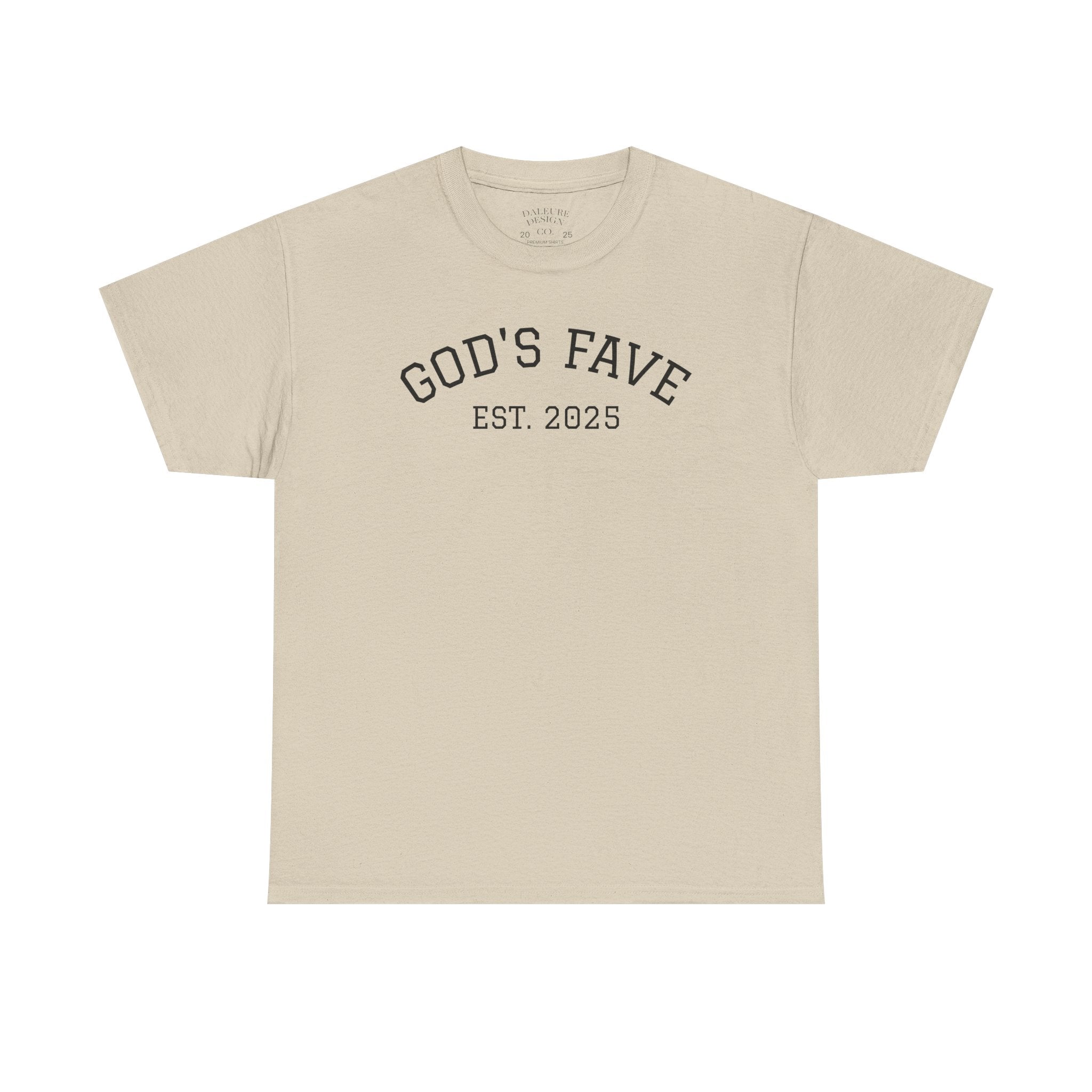 Christian Graphic Tee — "God Gear" Front & "Walk with God or Run with the Devil" Back
