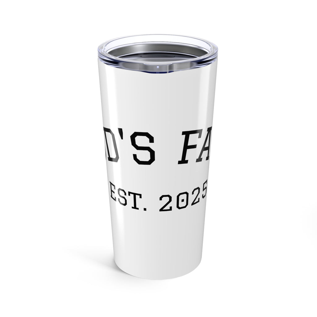 20oz Custom "Dad's Favorite" Insulated Tumbler – EST. 2025 Travel Mug