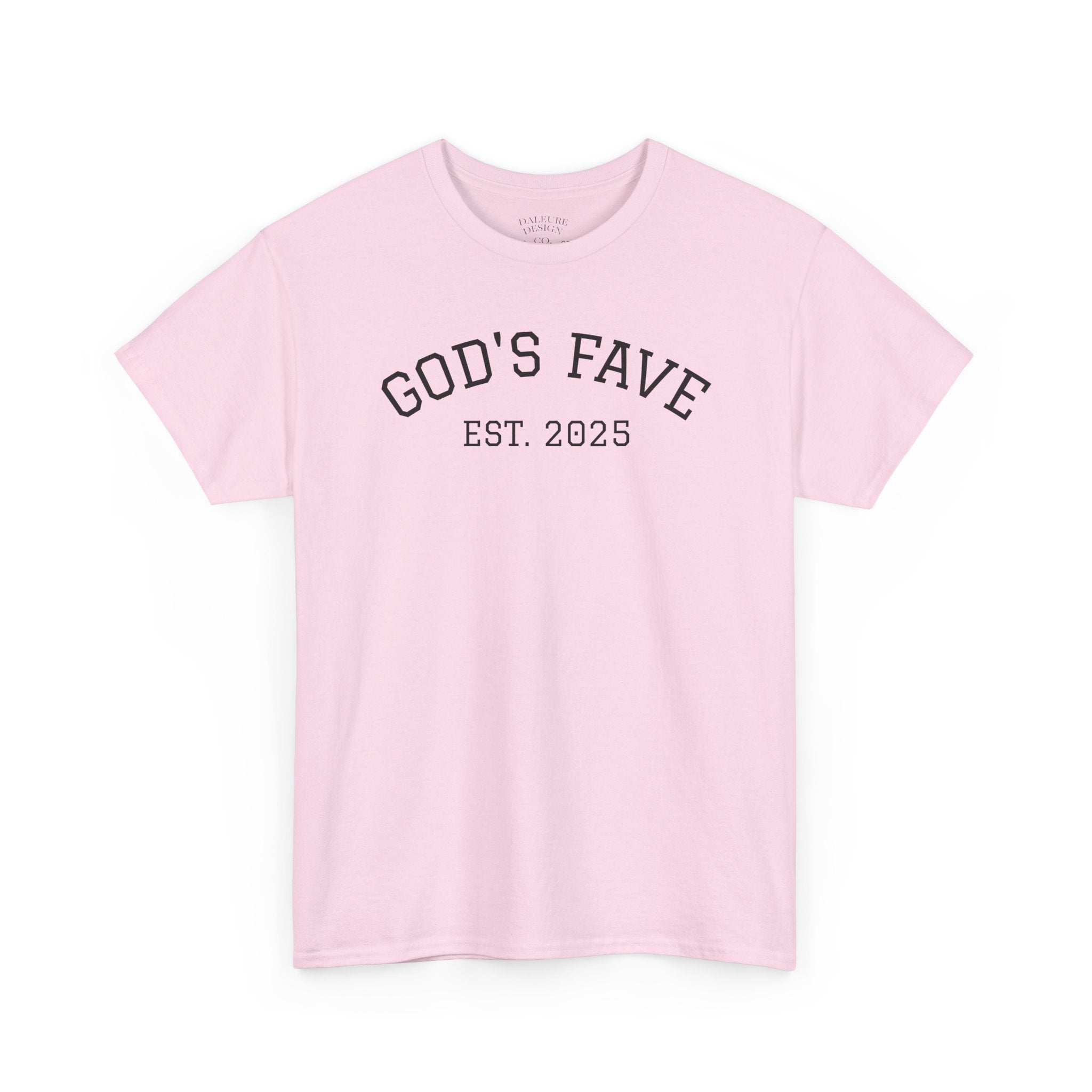 Christian Graphic Tee — "God Gear" Front & "Walk with God or Run with the Devil" Back