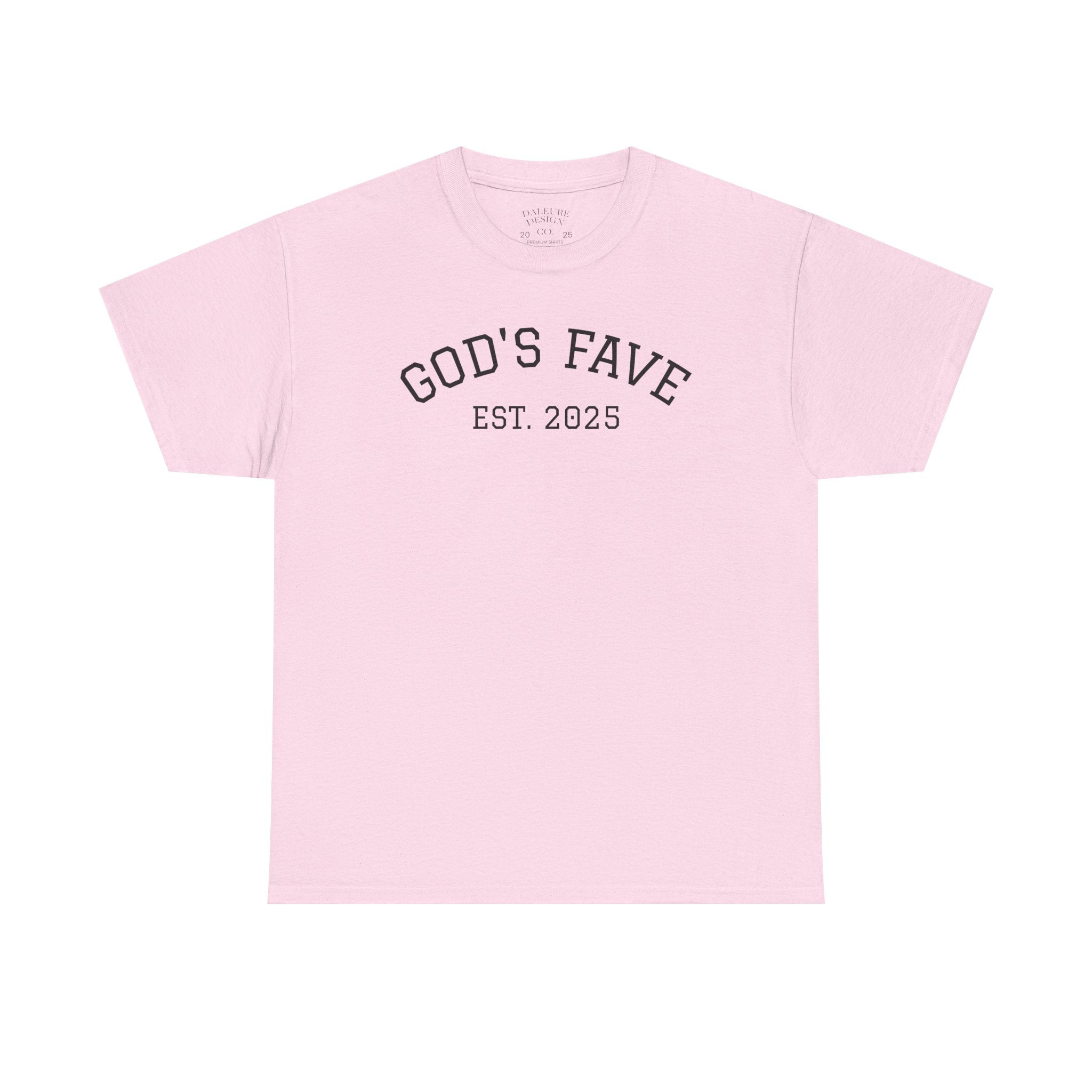 Christian Graphic Tee — "God Gear" Front & "Walk with God or Run with the Devil" Back