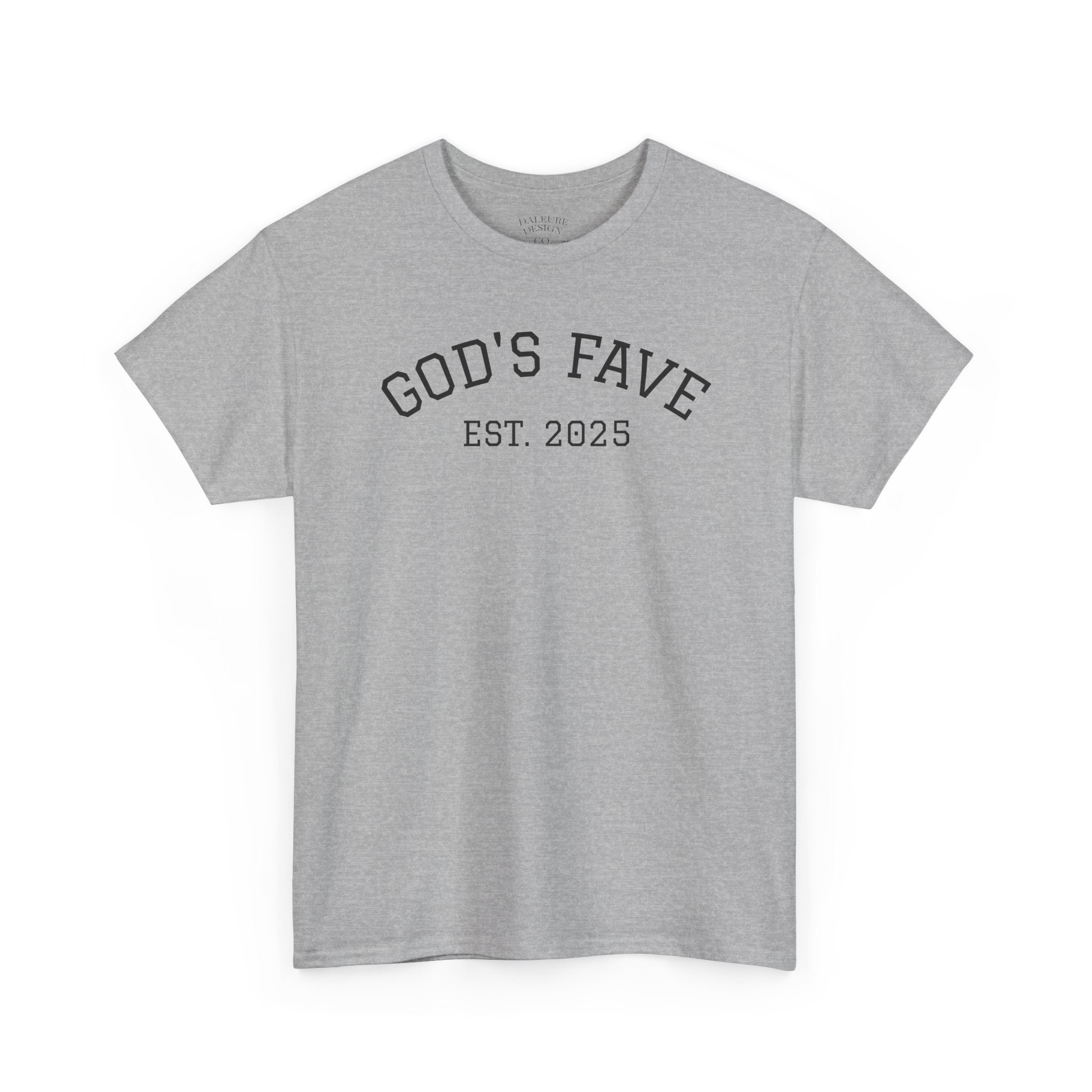 Christian Graphic Tee — "God Gear" Front & "Walk with God or Run with the Devil" Back